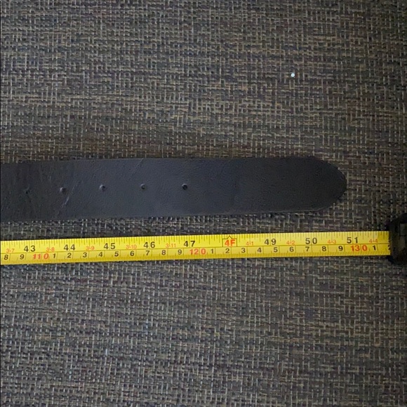 3/$15 Sale - NEW! Black belt with rhinestones - Picture 3 of 3